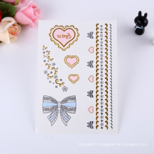 Fashion Lace Glitter Custom Floral Tattoo Sticker,Waterproof Body Tattoos Stickers Face Sticker